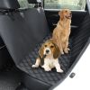 Waterproof Dog Car Seat Cover Scratchproof Pet Hammock Protector Rear Seat Mat Seatbelt