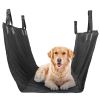 Waterproof Dog Car Seat Cover Scratchproof Pet Hammock Protector Rear Seat Mat Seatbelt