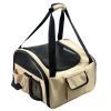 Ultra-Lock' Collapsible Safety Travel Wire Folding Pet Car Seat Carrier