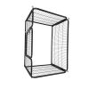 Pet Playpen Foldable Metal Square Tube Dogs Exercise Pen Outdoor Dog Playpen Kennel Fence Wire Mesh