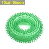 Pet Toys Bite Resistant Sound Toy Chew Teeth Clean Large Dog Golden Retriever Barbed TPR Training Teeth Cleaning Thorn Circle